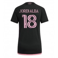 Inter Miami Jordi Alba #18 Vieraspaita Naiset 2023-24 Lyhythihainen